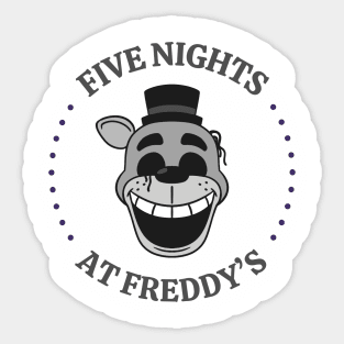 FNAF - Five Nights at Freddy's - the bite of '87. Sticker